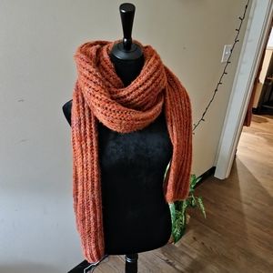 Scarlet knit scarf